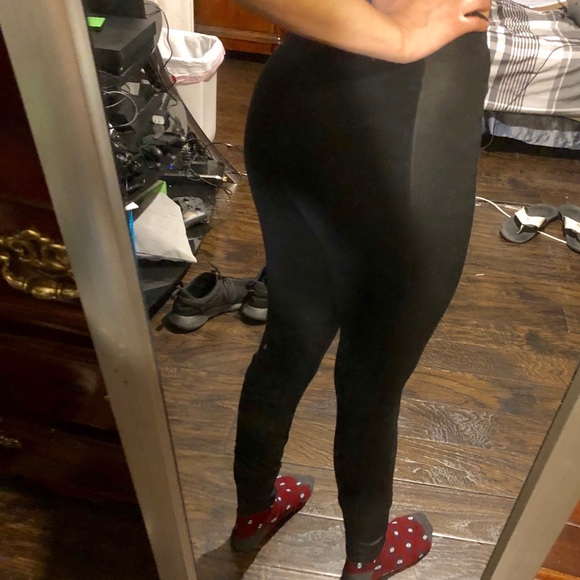Express sides leather leggings - Picture 7 of 7